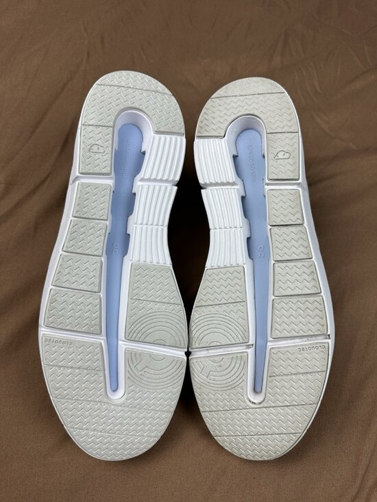 On Running THE ROGER Advantage Sneakers White Gray Grey Men\'s Shoes Size 8.5 M main image 4